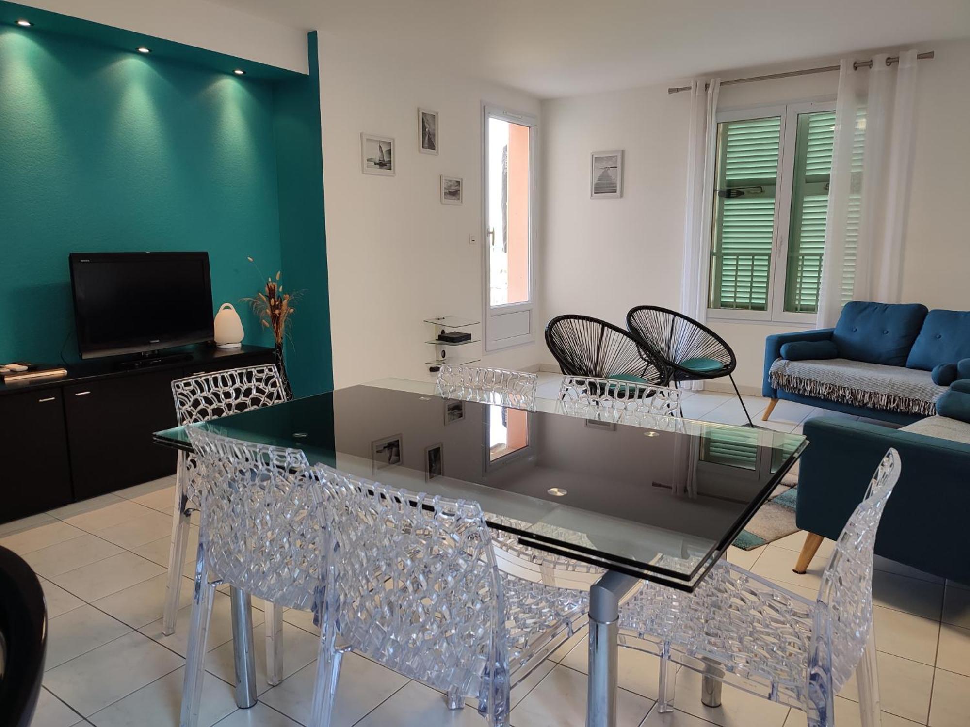 Appartement 2 Terrasses Face Mer De 100M2 Saint-Florent  Rom bilde